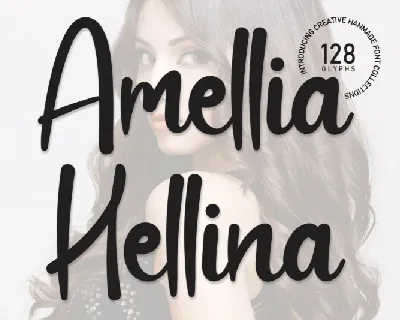 Amellia Hellina font