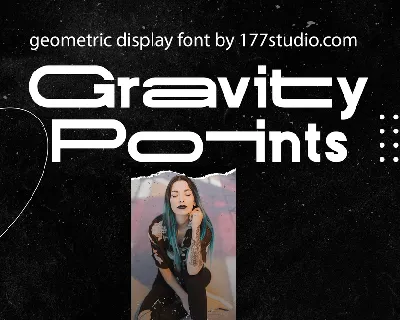 Gravity Points font