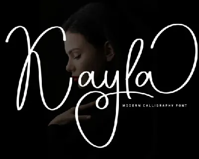 Kayla Script font