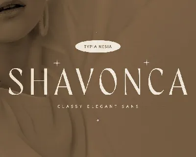 Shavonca font