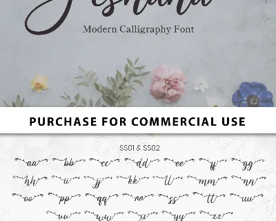 Geshana - Personal Use font