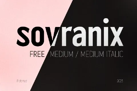 Sovranix Medium font