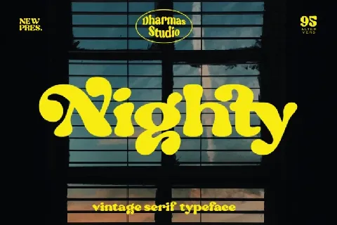 Nighty font