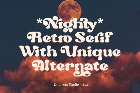 Nighty font