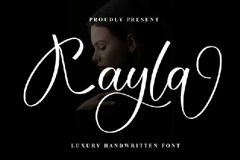 Kayla Script font