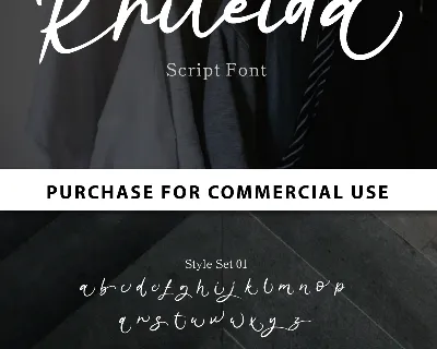 Rhiledia - Personal Use font