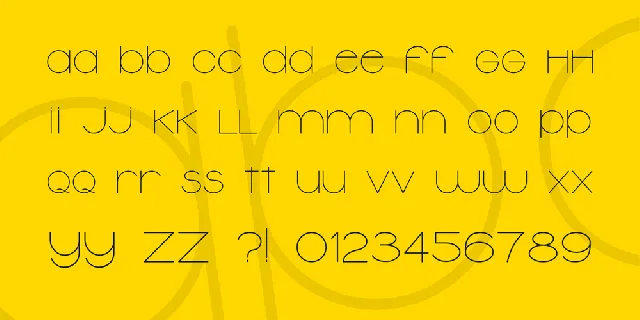 Typolino font