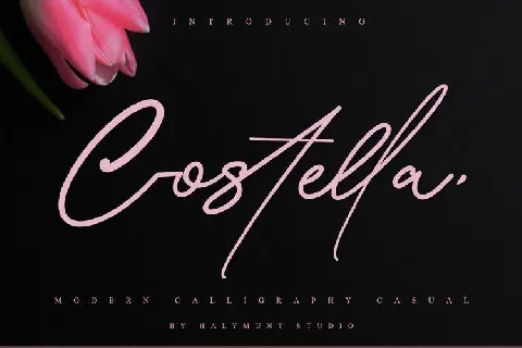 Costtella Handwritten Script font