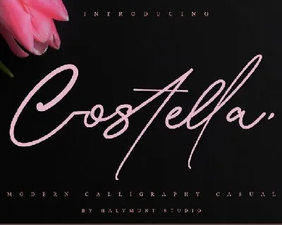 Costtella Handwritten Script font