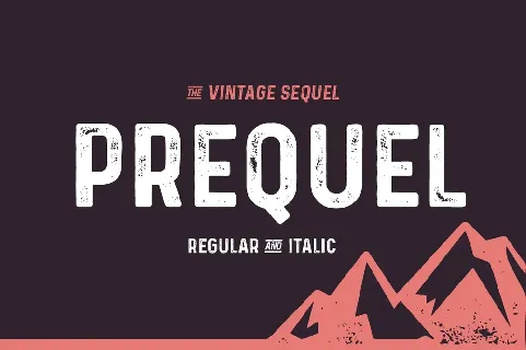 Prequel Typeface font