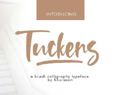 Tuckers Brush font