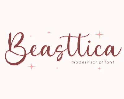 Beasttica font