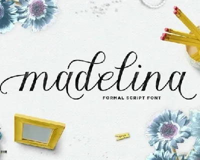 Madelina font