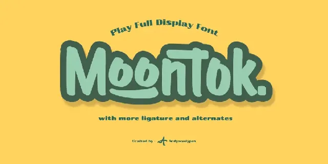 Moontok font