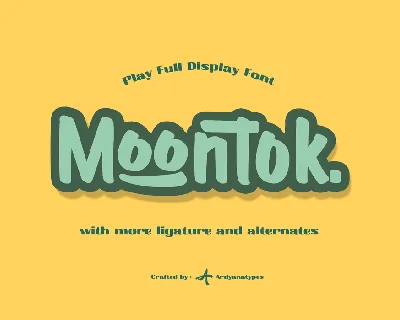 Moontok font