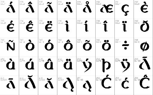 Celtica font