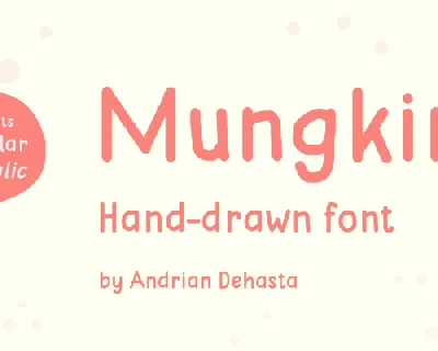 Mungkin font