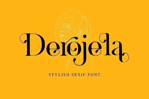 Derojela font