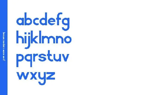 Bonza font