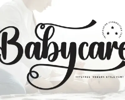 Babycare font