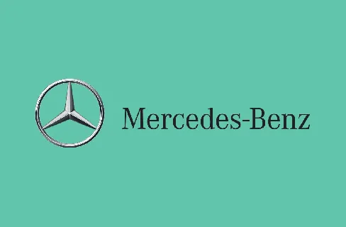 Mercedes Benz font