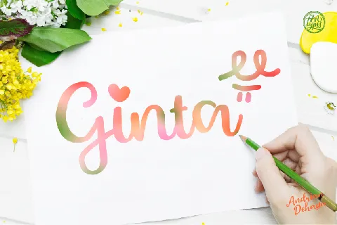 Ginta font