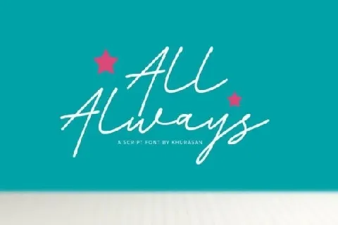 All Always font