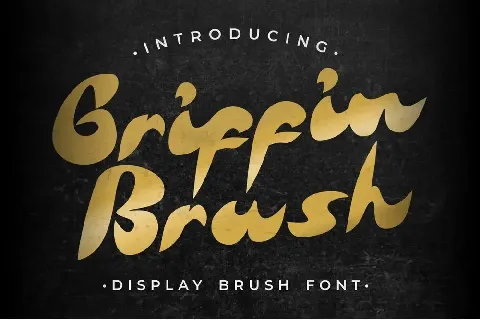 Griffin Brush font