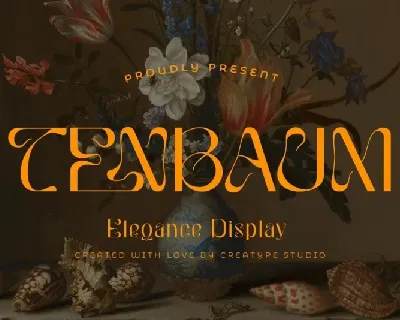 Tenbaum font