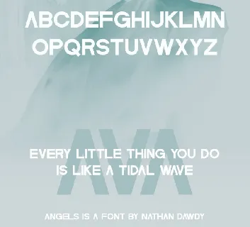 Angels font