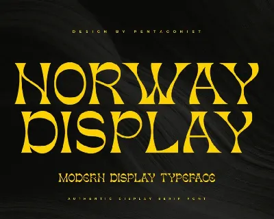 Norway font