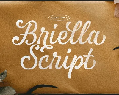 Briella Script font