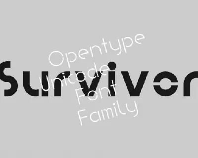 PVF Survivor font