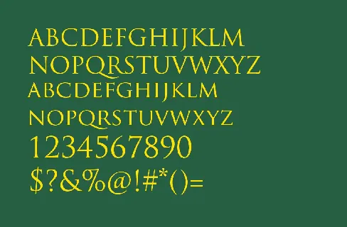 Trajan Pro 3 font