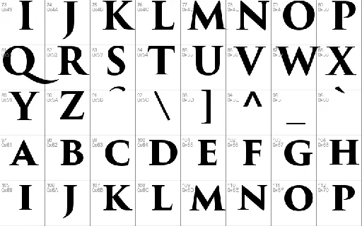 Trajan Pro 3 font