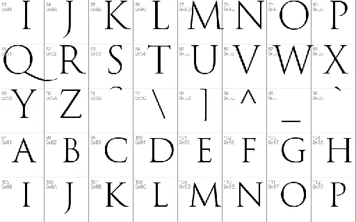 Trajan Pro 3 font