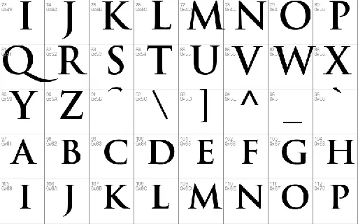 Trajan Pro 3 font