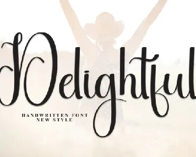 Delightful Script font