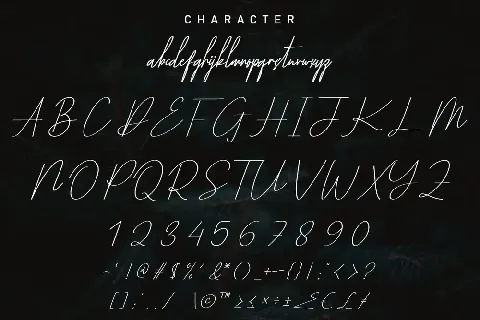 Yestermoon Demo font