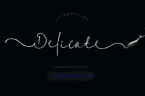 Delicate1 font