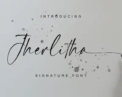 Jherlitha font