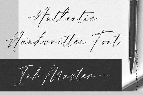 Elegant Signature font