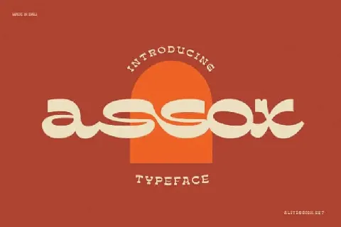 Assox Display font