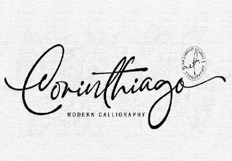 Corinthiago Handwritten font