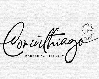 Corinthiago Handwritten font