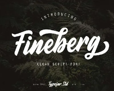 Fineberg font