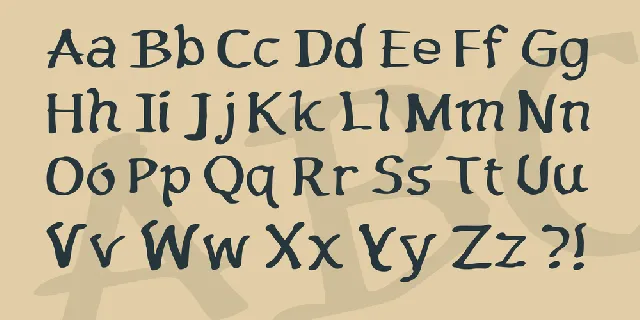 Endalian Script font