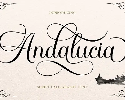 Andalucia font