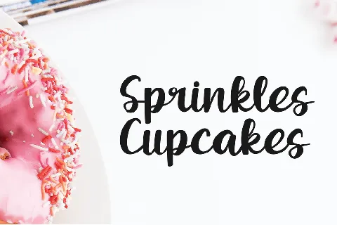 Sprinkles Cupcakes font