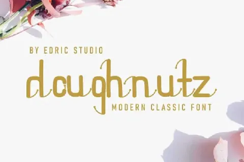 Doughnutz Display font
